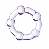 Фиолетовое эрекционное кольцо A-Toys - A-toys - в Курске купить с доставкой