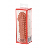 Телесная насадка на фаллос с бугорками KOKOS Extreme Sleeve 10 - 15,8 см. - KOKOS - в Курске купить с доставкой