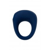 Синее эрекционное кольцо на пенис Satisfyer Ring 2 - Satisfyer - в Курске купить с доставкой