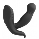 Черный вибромассажер простаты PROSTATE HERO - Dream Toys - в Курске купить с доставкой