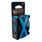 Классические презервативы в железном кейсе MAXUS Classic - 3 шт. - Maxus - купить с доставкой в Курске