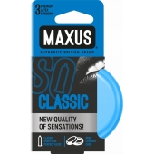Классические презервативы в железном кейсе MAXUS Classic - 3 шт. - Maxus - купить с доставкой в Курске