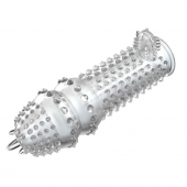 Закрытая прозрачная насадка Crystal sleeve - 14,2 см. - Erowoman-Eroman - в Курске купить с доставкой