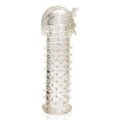 Закрытая прозрачная насадка на пенис Crystal Sleeve Faraon - 13,5 см. - Erowoman-Eroman - в Курске купить с доставкой