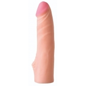 Телесная насадка на Harness с коннектором RED LINE  - 19,5 см. - LOVETOY (А-Полимер) - купить с доставкой в Курске