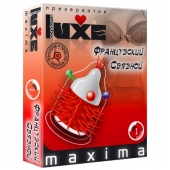 Презерватив LUXE Maxima  Французский связной  - 1 шт. - Luxe - купить с доставкой в Курске