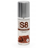 Смазка на водной основе S8 Flavored Lube со вкусом шоколада - 125 мл. - Stimul8 - купить с доставкой в Курске