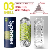 Мастурбатор SPINNER Shell - Tenga - в Курске купить с доставкой