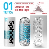 Мастурбатор SPINNER Tetra - Tenga - в Курске купить с доставкой