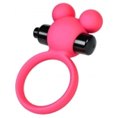 Розовое виброкольцо на пенис A-Toys - A-toys - в Курске купить с доставкой