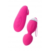 Розовые виброшарики TELLA с пультом-стимулятором - ToyFa в Курске Розовые виброшарики TELLA с пультом-стимулятором - ToyFa