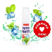 Гель-смазка Tutti-frutti со вкусом сладкой мяты - 30 гр. - Биоритм - купить с доставкой в Курске
