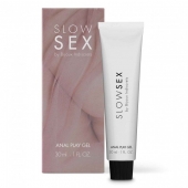 Лубрикант на водной основе Slow Sex Anal Play Gel - 30 мл. - Bijoux Indiscrets - купить с доставкой в Курске