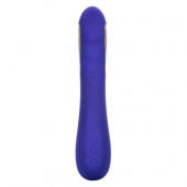 Фиолетовый вибратор с электростимуляцией Intimate E-Stimulator Petite Wand - 18,5 см. - California Exotic Novelties - купить с доставкой в Курске