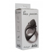 Черное эрекционное виброкольцо Pure Passion Midnight - Lola Games - в Курске купить с доставкой