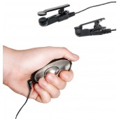 Черные электрические зажимы для сосков Shock Therapy Nipple Clamps - Pipedream - купить с доставкой в Курске