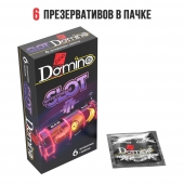 Ароматизированные презервативы DOMINO  Фруктовый слот  - 6 шт. - Domino - купить с доставкой в Курске