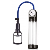 Прозрачная вакуумная помпа Sex Expert с манометром - Sex Expert - в Курске купить с доставкой