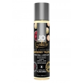 Лубрикант с ароматом трюфелей из белого шоколада и малины JO GELATO WHITE CHOCOLATE RASPBERRY TRUFFLE - 30 мл. - System JO - купить с доставкой в Курске