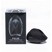 Черный инновационный мужской вибратор PULSE SOLO ESSENTIAL - Hot Octopuss - в Курске купить с доставкой