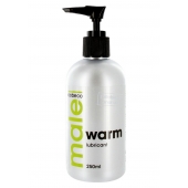 Лубрикант с согревающим эффектом MALE Cobeco Warm Lubricant - 250 мл. - Cobeco - купить с доставкой в Курске