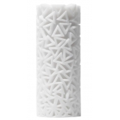 Белый 3D мастурбатор PILE - Tenga - в Курске купить с доставкой