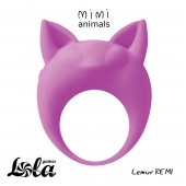 Фиолетовое эрекционное кольцо Lemur Remi - Lola Games - в Курске купить с доставкой