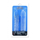 Комплект из 2 прозрачных насадок на пенис PENIS EXTENDER PACK - Dream Toys - в Курске купить с доставкой