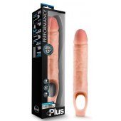 Телесный реалистичный фаллоудлинитель 10 Inch Silicone Cock Sheath Penis Extender - 25,4 см. - Blush Novelties - в Курске купить с доставкой