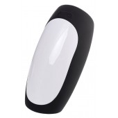 Черно-белый перезаряжаемый мастурбатор Erotist Hailstorm - Erotist Adult Toys - в Курске купить с доставкой