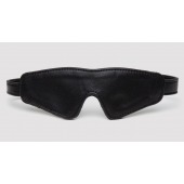 Черная плотная маска на глаза Bound to You Faux Leather Blindfold - Fifty Shades of Grey - купить с доставкой в Курске