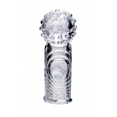 Прозрачная рельефная насадка на палец Ricol - 8 см. - A-toys в Курске Прозрачная рельефная насадка на палец Ricol - 8 см. - A-toys