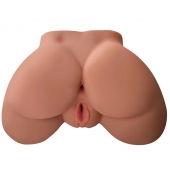 Кофейный мастурбатор-полуторс Perfect Ass Masturbator - Pipedream - в Курске купить с доставкой