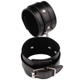 Черные оковы Classic Ankle Cuffs - Chisa - купить с доставкой в Курске