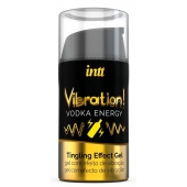Жидкий интимный гель с эффектом вибрации Vibration! Vodka Energy - 15 мл. - INTT - купить с доставкой в Курске
