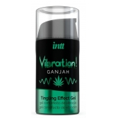 Жидкий интимный гель с эффектом вибрации Vibration! Ganjah - 15 мл. - INTT - купить с доставкой в Курске