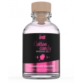 Массажный гель с согревающим эффектом Cotton Candy - 30 мл. - INTT - купить с доставкой в Курске