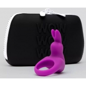 Фиолетовое эрекционное виброкольцо Happy Rabbit Cock Ring Kit - Happy Rabbit - в Курске купить с доставкой