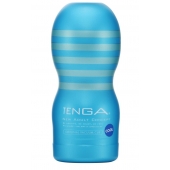 Мастурбатор с охлаждающей смазкой TENGA Original Vacuum Cup Cool - Tenga - в Курске купить с доставкой