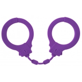 Фиолетовые силиконовые поножи Limitation - Lola Games - купить с доставкой в Курске