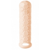 Телесный фаллоудлинитель Homme Long - 15,5 см. - Lola Games - в Курске купить с доставкой