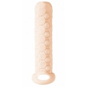 Телесный фаллоудлинитель Homme Long - 13,5 см. - Lola Games - в Курске купить с доставкой