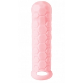 Розовый фаллоудлинитель Homme Long - 15,5 см. - Lola Games - в Курске купить с доставкой