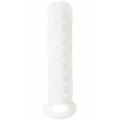 Белый фаллоудлинитель Homme Long - 13,5 см. - Lola Games - в Курске купить с доставкой