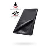 Черная простыня для секса из ПВХ - 220 х 200 см. - ToyFa - купить с доставкой в Курске Черная простыня для секса из ПВХ - 220 х 200 см. - ToyFa - купить с доставкой в Курске