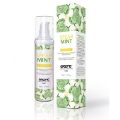 Разогревающее массажное масло Gourmet Spearmint Organic с органическими ингредиентами - 50 мл. - Exsens - купить с доставкой в Курске