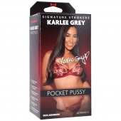 Мастурбатор-вагина Karlee Grey ULTRASKYN Pocket Pussy - Doc Johnson - в Курске купить с доставкой