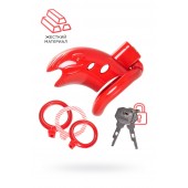 Красный мужской пояс верности из пластика - ToyFa - купить с доставкой в Курске