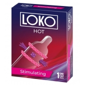 Стимулирующая насадка на пенис LOKO HOT с возбуждающим эффектом - Sitabella - в Курске купить с доставкой