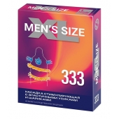 Стимулирующая насадка на пенис MEN SIZE 333 - Sitabella - в Курске купить с доставкой